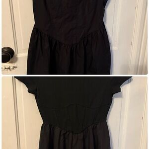 Women’s corset detailing black dresses size small